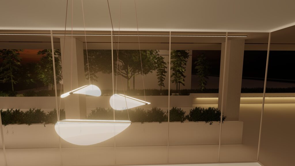 LLA Architectural Lighting Cyprus Linealight Lighting design study Technical 3D Visualization and rendering Project management Smart Lighting