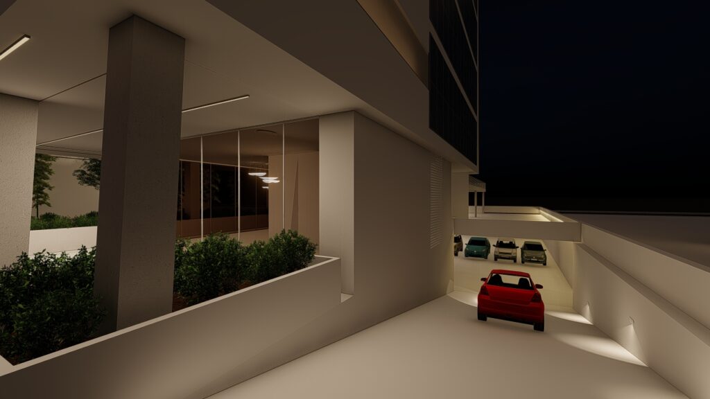LLA Architectural Lighting Cyprus Linealight Lighting design study Technical 3D Visualization and rendering Project management Smart Lighting