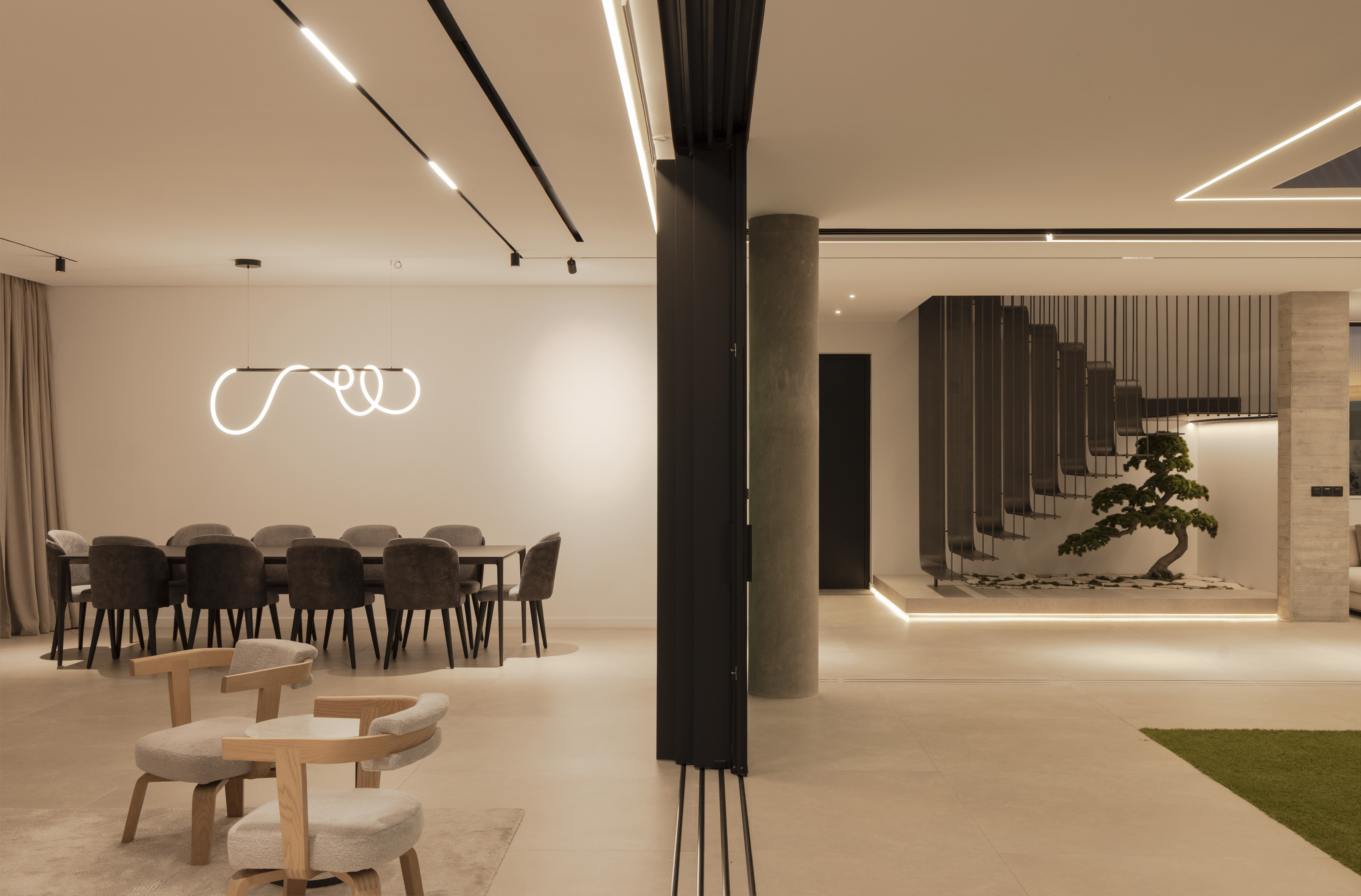 LLA Architectural Lighting Cyprus Linealight Lighting design study Technical 3D Visualization and rendering Project management Smart Lighting