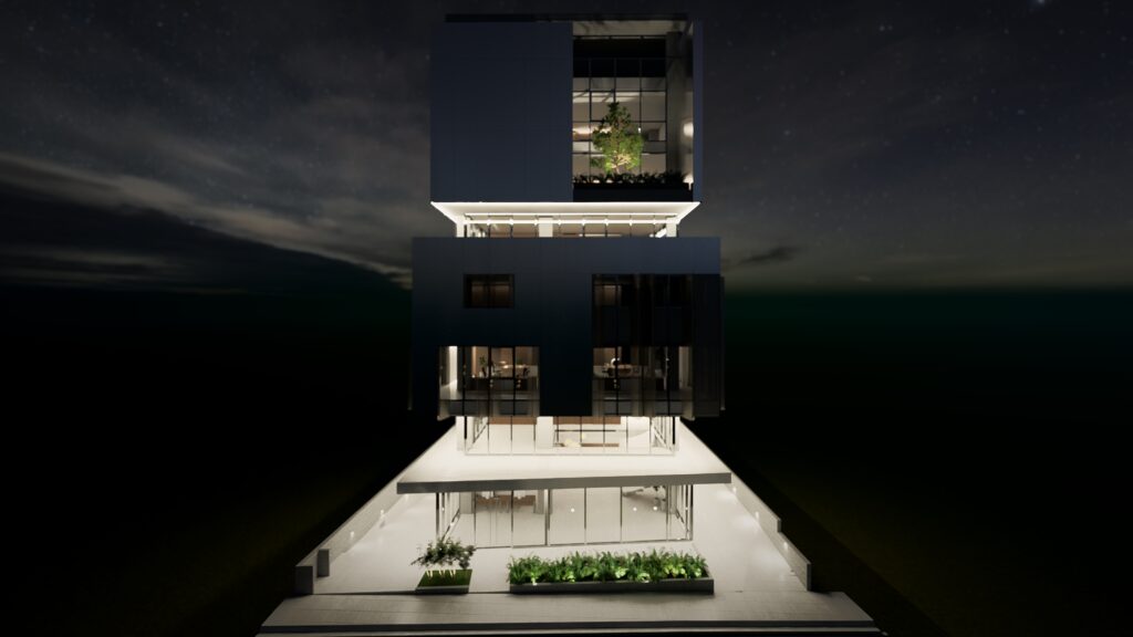 LLA Architectural Lighting Cyprus Linealight Lighting design study Technical 3D Visualization and rendering Project management Smart Lighting