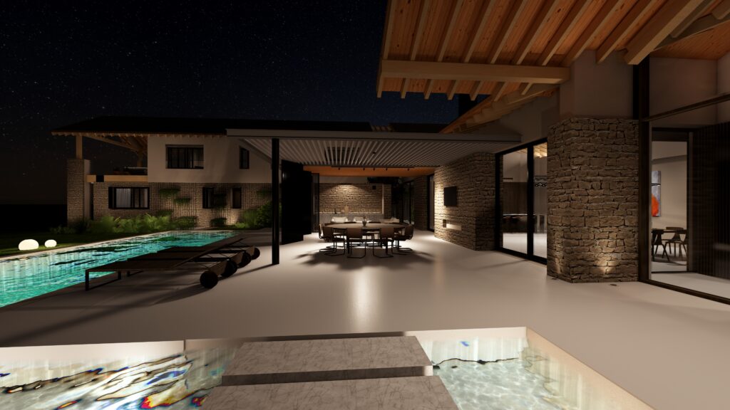 LLA Architectural Lighting Cyprus Linealight Lighting design study Technical 3D Visualization and rendering Project management Smart Lighting
