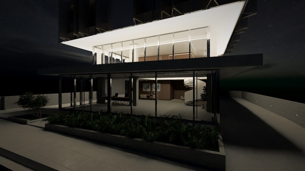LLA Architectural Lighting Cyprus Linealight Lighting design study Technical 3D Visualization and rendering Project management Smart Lighting