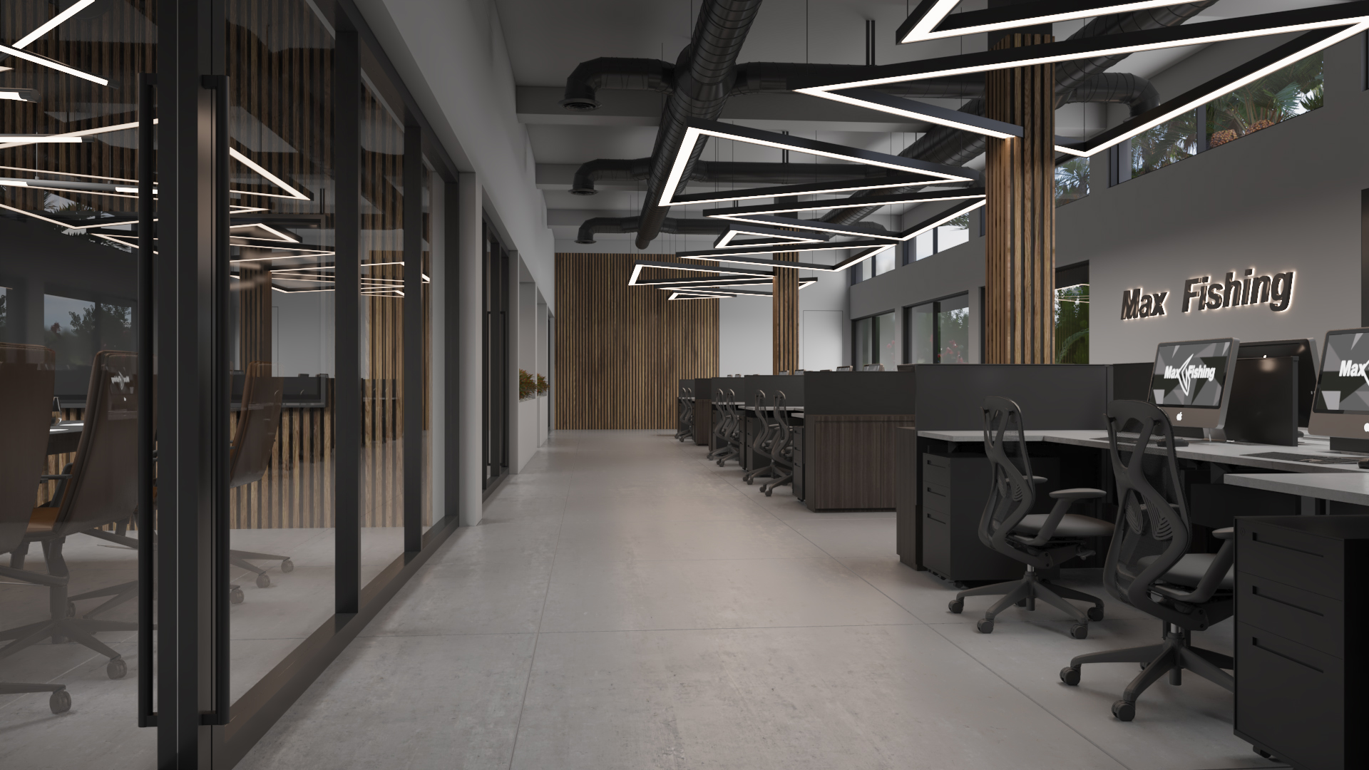 LLA Architectural Lighting Cyprus Linealight Lighting design study Technical 3D Visualization and rendering Project management Smart Lighting