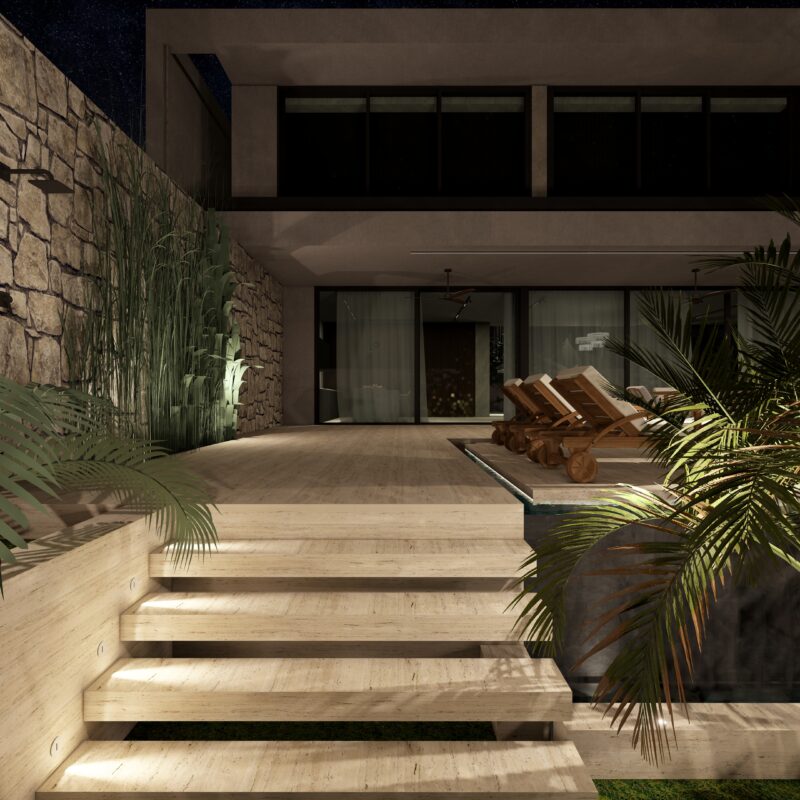 LLA Architectural Lighting Cyprus Linealight Lighting design study Technical 3D Visualization and rendering Project management Smart Lighting