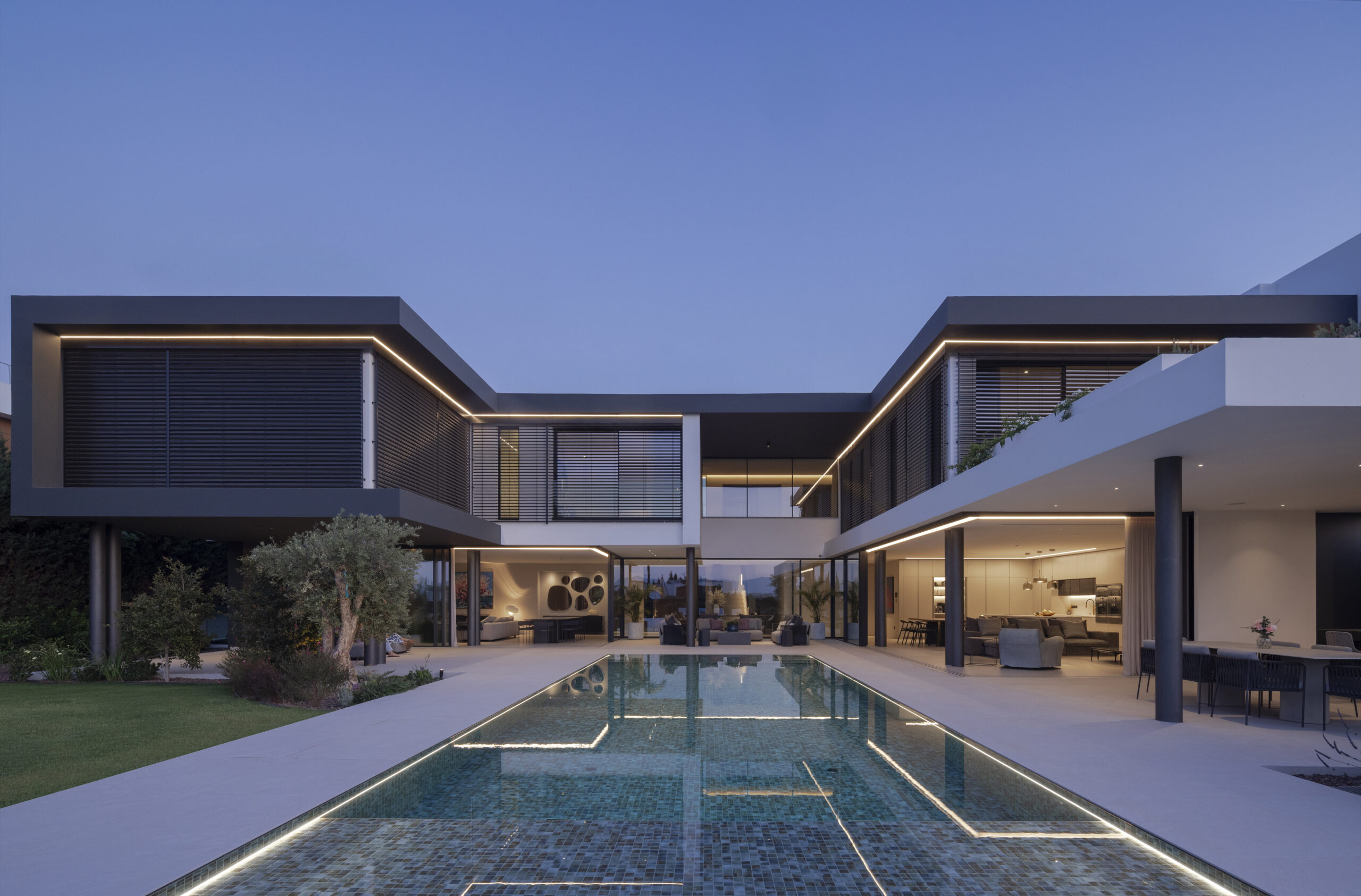 LLA Architectural Lighting Cyprus Linealight Lighting design study Technical 3D Visualization and rendering Project management Smart Lighting