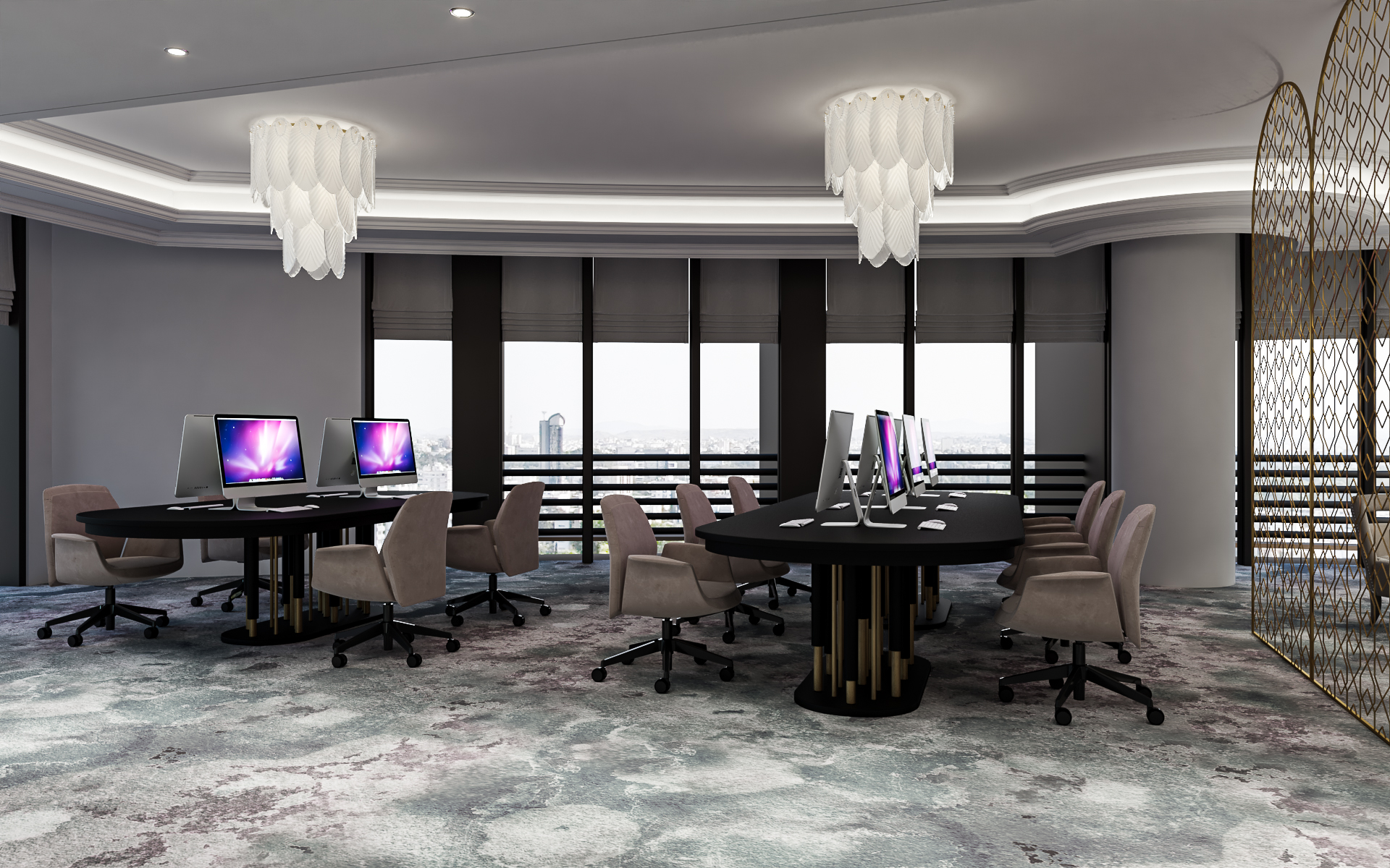 LLA Architectural Lighting Cyprus Linealight Lighting design study Technical 3D Visualization and rendering Project management Smart Lighting