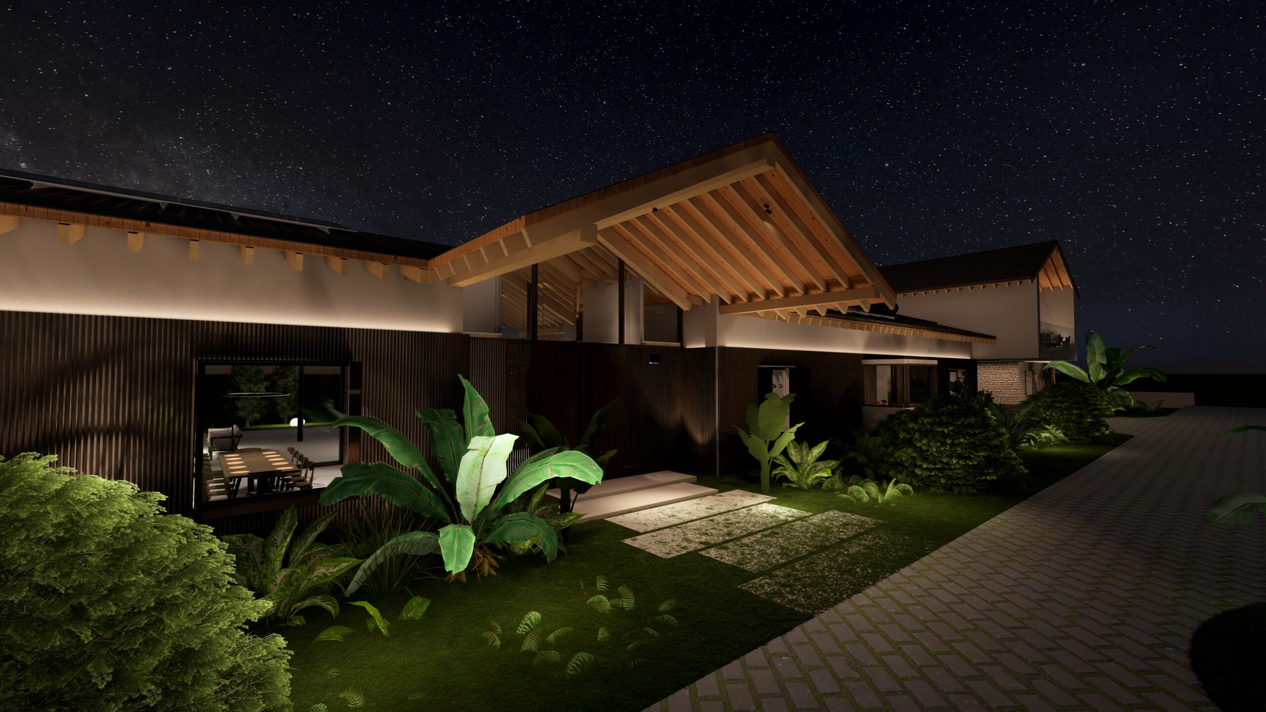 LLA Architectural Lighting Cyprus Linealight Lighting design study Technical 3D Visualization and rendering Project management Smart Lighting