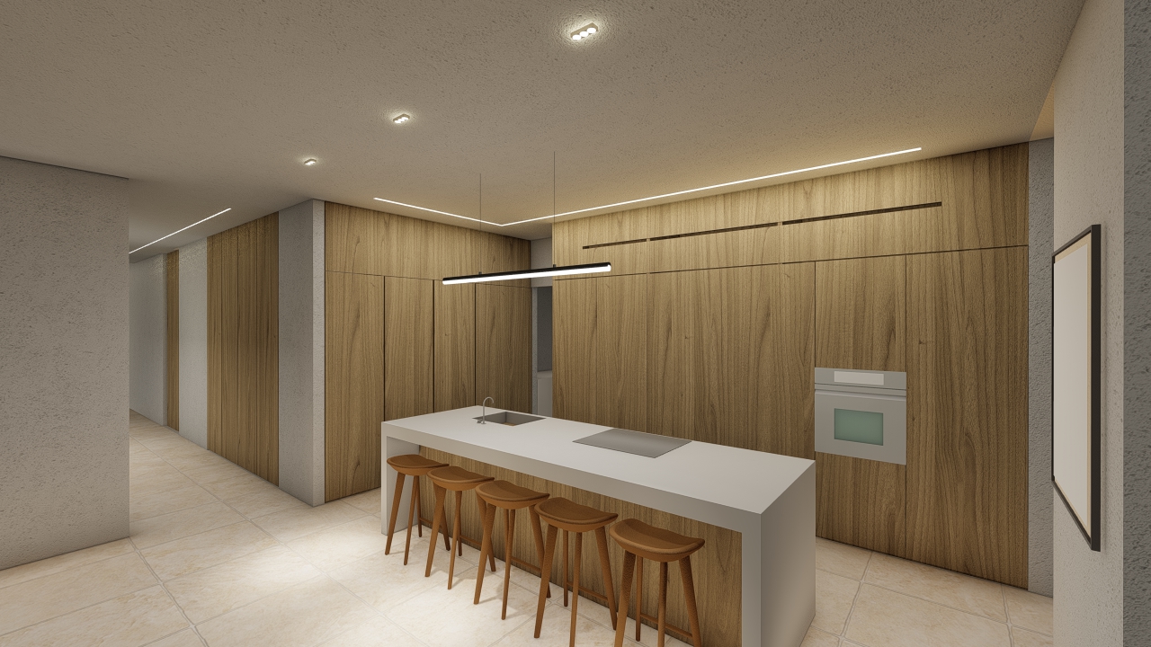 LLA Architectural Lighting Cyprus Linealight Lighting design study Technical 3D Visualization and rendering Project management Smart Lighting